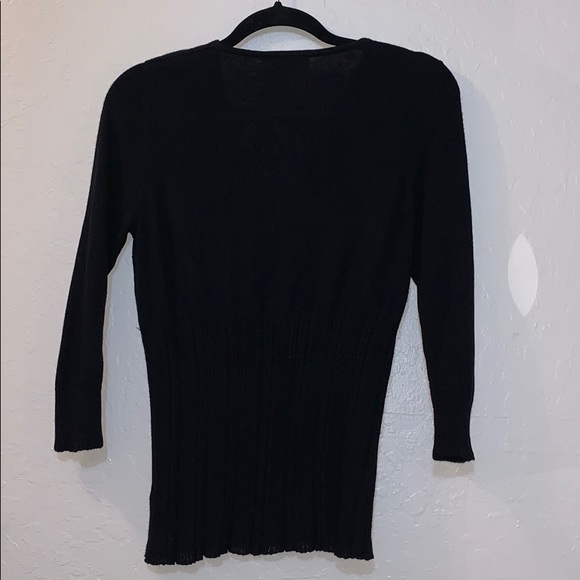 Calvin Klein 3/4 sleeve knit blouse - Picture 7 of 9